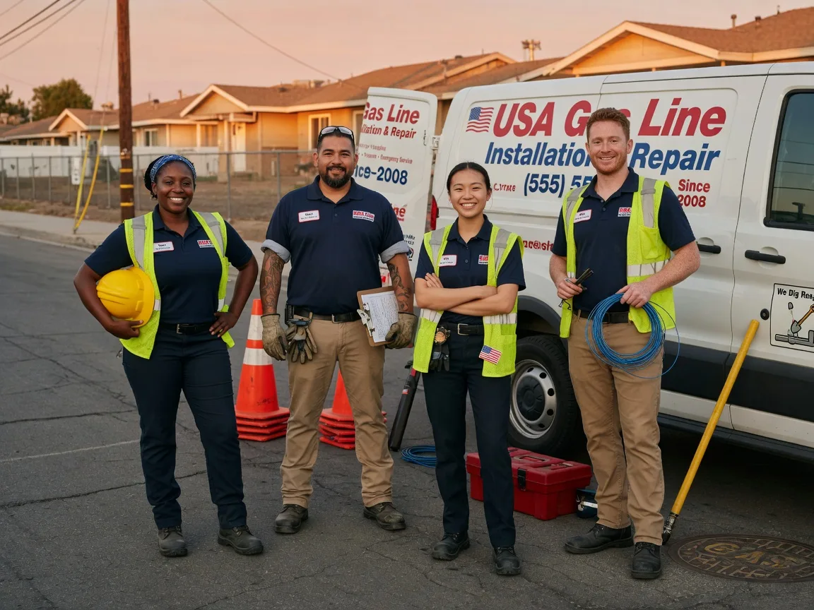 Gas Line Installation company in Snow, OK